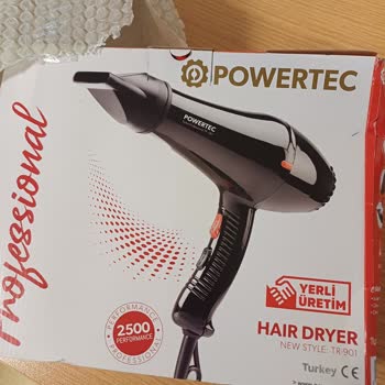 Powertec Fön Makinesi Eksik Ürün Bildirimi