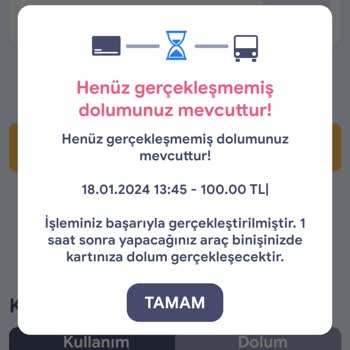 Kent Kart Para Yükleme Sorunu