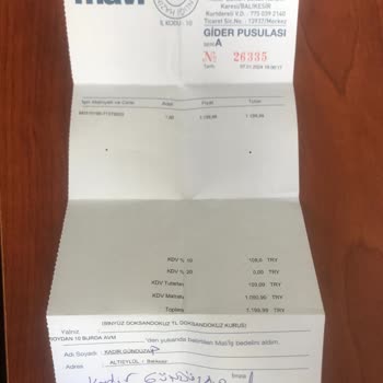 Mavi İade Edilmiş Ürünün Ücreti Ödenmiyor (Mavi)