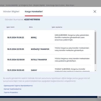 Aras Kargo Köy Dağıtımı Yok Diye Bilgi Verilmeden Geri Gönderildi.