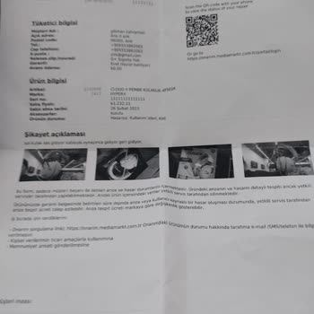 Media Markt Garanti Kapsamındaki Ürünümü Muadili İle Değiştirmiyor