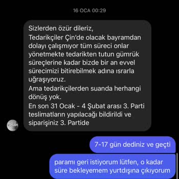 Voguestr.com Sipariş Edilen Ürün Gelmiyor!