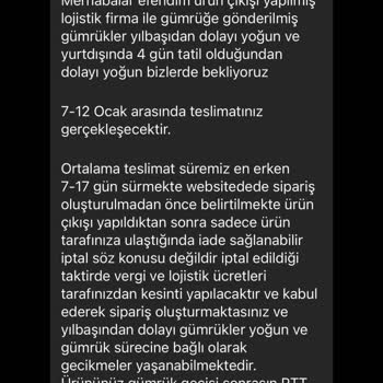 Voguestr.com Sipariş Edilen Ürün Gelmiyor!