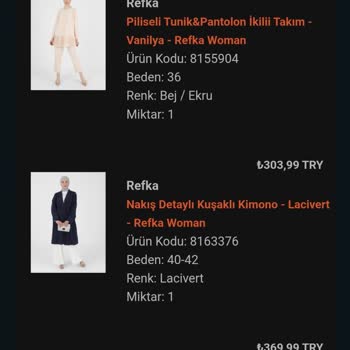 Willkürliche Stornierungen und lächerliche Gutschrift von Modanisa