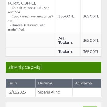 Forx5 Siparişim 44GÜNDÜR Kargoya Verilmedi Ve Siparişimi İptal Edemiyorum