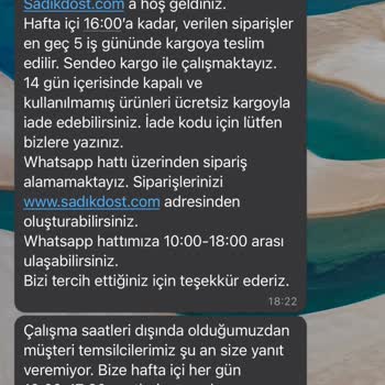 SadıkDost (sadikdost.com) Sadikdost.com Alışveriş Yapma
