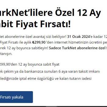 TurkNet İnternet Servis Sağlayıcısının Yüksek Fiyatlandırma Ve Erişilebilirlik Sorunları