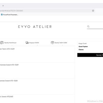 Eyyo Sipariş Pos Onayı Hatası