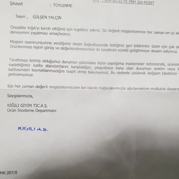 Kığılı Markasının Ayıbı