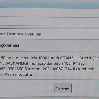 İbb Başkanlığı Hesabıma Haciz Koydu