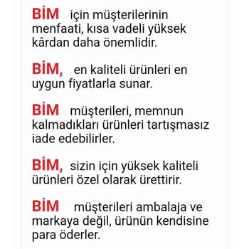 BİM İade Ürün Tartışması