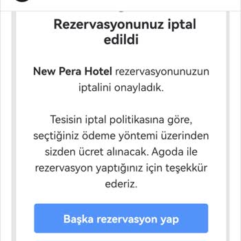 Agoda.com Rezervasyon Kodu İle İlgili Ödeme Ve İptal Süreci