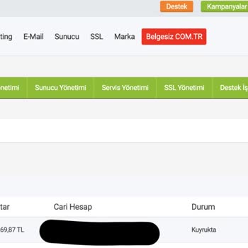 Natro Hosting-Ürün İptal/iade Sorunu
