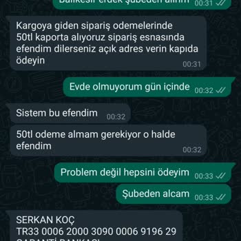 Trend Wear'ss Siparişim Gelmedi Paramı Alamıyorum
