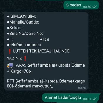 Trend Wear'ss Siparişim Gelmedi Paramı Alamıyorum