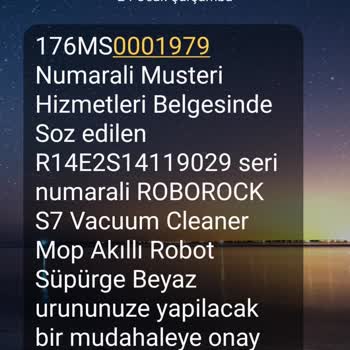 Genpa Roborock S7 Şarj Bağlantı Hatası