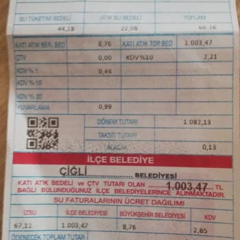 Çiğli Belediyesi Su Ücreti Politikalarına İlişkin Esnaf Görüşleri