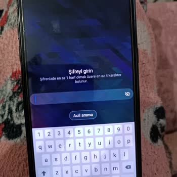 Samsung A6 Şifre Sorunu