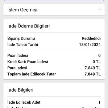 N11.com Üzerinden İade Sorunu