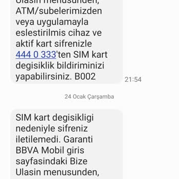 Garanti BBVA Mobil Uygulama Doğrulama Sorunu Ve Müşteri Hizmetleri Deneyimi