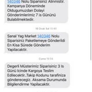 Müşteri Mağduriyeti ( Sanal Yağ Market )