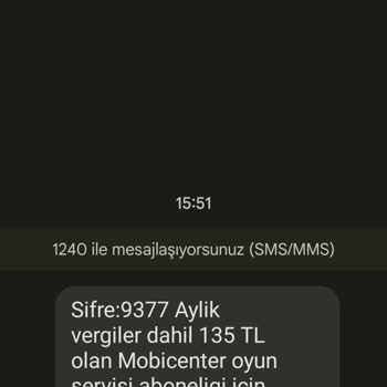 Vodafone 1240 Mobicenter Habersiz Üyelik