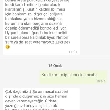 Enpara Limit Kısıtı Kaldırılmıyor