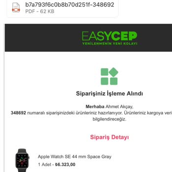 EasyCep Apple Watch Se Model