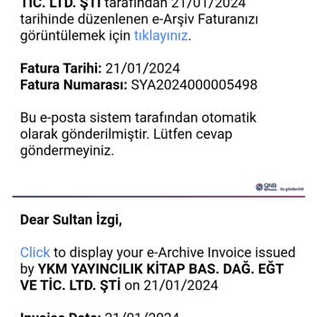 YKMkitap Kitaplarım Kargoya Verilsin