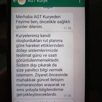 AGT Kargo 2 Haftadır Kargomu Teslim Etmiyor
