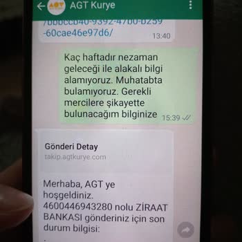 AGT Kargo 2 Haftadır Kargomu Teslim Etmiyor