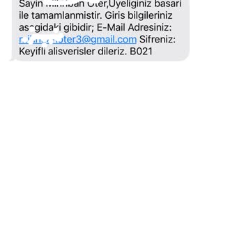 Şule Giyim Siparişimi İptal Etti
