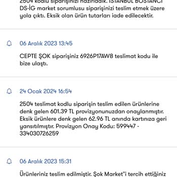 Şok Marketler Sipariş Sorunları Ve Müşteri Memnuniyetsizliği