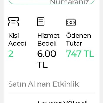 Bubilet /Kerki Solfej Ücret İadesi