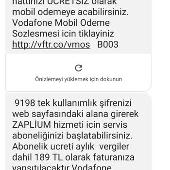 Vizyon Elektronik Para Zaplium Servisi Haksız Yere Faturama 189 TL Yansıttı