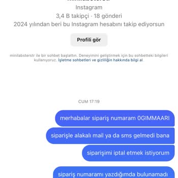 Mini-labsters.com Sipariş Takibi Ve Müşteri Hizmetleri Sorunları