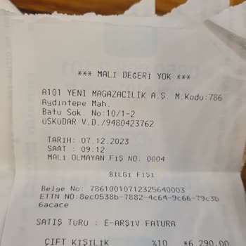 A101 Çift Kişilik Baza Teslimatı Geciken Mağaza Şikayeti