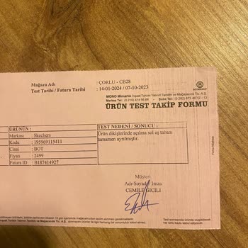 Skechers Çocuk Botunun 2 Ayda Parçalanması