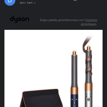 Dyson Hediye Kampanyasından Yararlandırmıyor