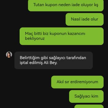 Dumanbet Duman Bet Tutan Kuponun İadesini Yaptı