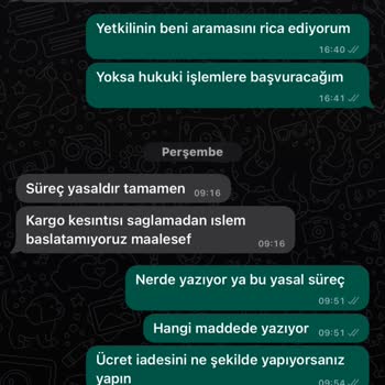 Eyyo İade Ücretimi Yansıtmıyorlar.