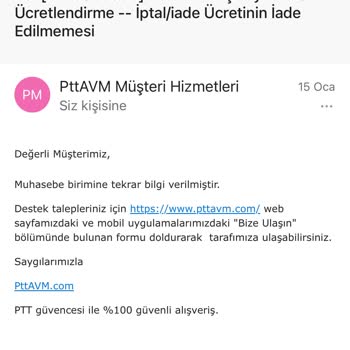 Epttavm Aldığım Ürünü İade Ettim Aylardır Paramı Geri Alamıyorum!