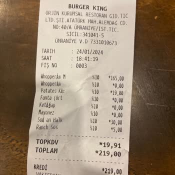 Burger King Nasıl Değiştireyim Abi, Değiştiremiyoruz