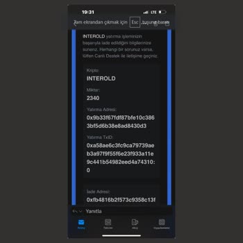 Paribu İade İşlemi Yapmıyor