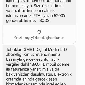 Vodafone Ve Vizyon Mobil Bilgim Dışı Abonelik Başlatmış