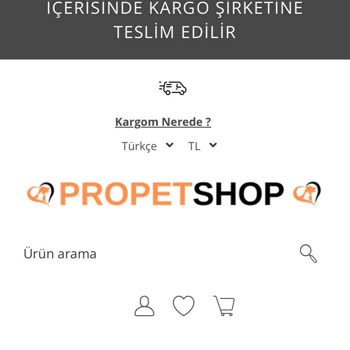 Propetshop (İzmir) Propetshop (İzmir) Paramın İadesini Ya Da Ürünü İstiyorum.