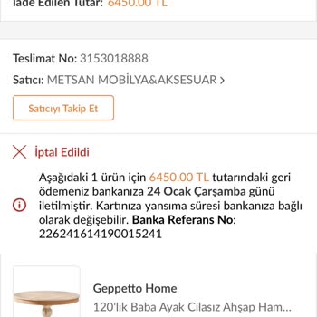 Trendyol İsteğim Dışında Siparişimi İptal Etti!