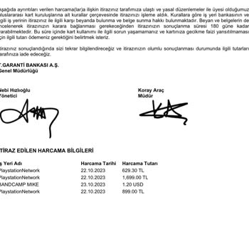 Garanti Bankası'nda Şifresiz İşlem Mağduriyeti