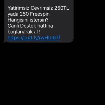 cutt.ly Kısa Mesaj Reklamları İçin Yardım Talebi