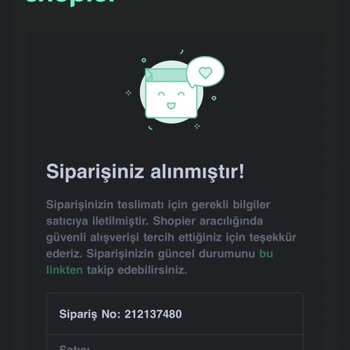 Shopier Ürün Gelmedi İade Talep Ediyorum